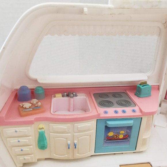 Vintage Fisher Price RV Loving Family Vacation Camper 1998 90s Y2K 2000 - Picture 7 of 16